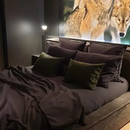 Villa La Loge Aux Loups, Contemporaine Avec Piscine Interieure, Sauna, Local Skis Et Velos, A 100 M Du Gerardmer