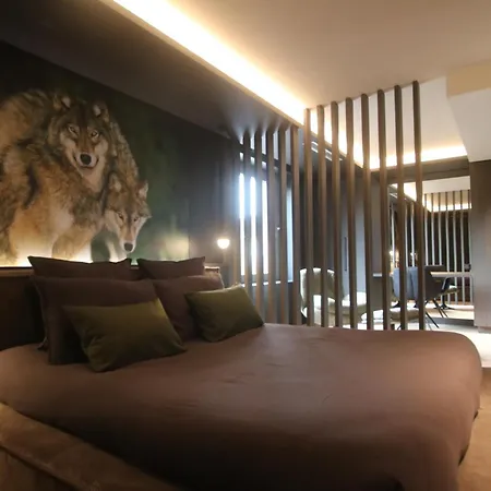 La Loge Aux Loups, Contemporaine Avec Piscine Interieure, Sauna, Local Skis Et Velos, A 100 M Du *