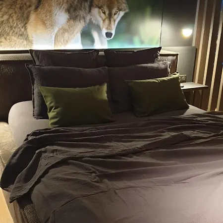 Villa La Loge Aux Loups, Contemporaine Avec Piscine Interieure, Sauna, Local Skis Et Velos, A 100 M Du Gerardmer