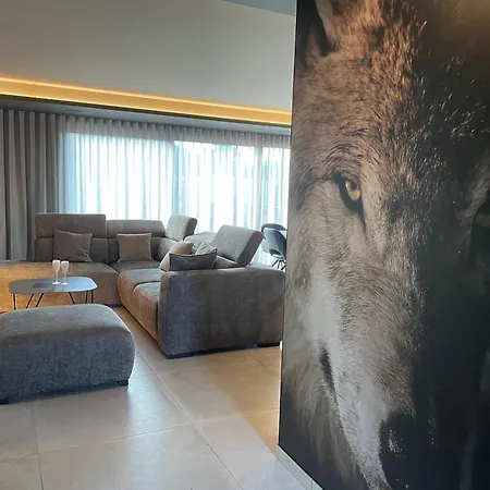 Villa La Loge Aux Loups, Contemporaine Avec Piscine Interieure, Sauna, Local Skis Et Velos, A 100 M Du