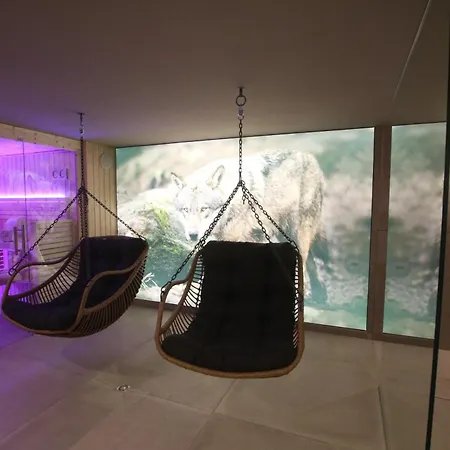 La Loge Aux Loups, Contemporaine Avec Piscine Interieure, Sauna, Local Skis Et Velos, A 100 M Du Villa *