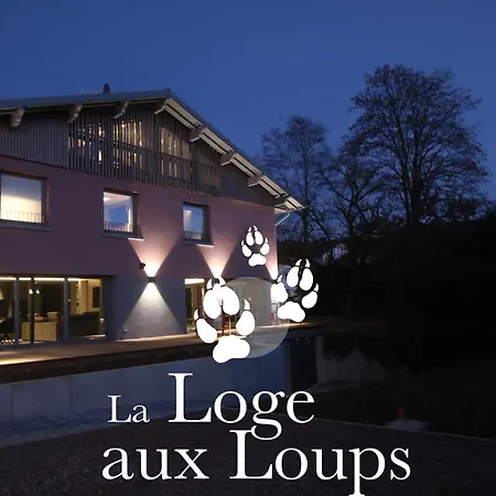 Villa La Loge Aux Loups, Contemporaine Avec Piscine Interieure, Sauna, Local Skis Et Velos, A 100 M Du Gerardmer