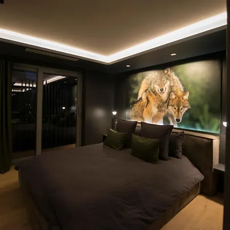 Villa La Loge Aux Loups, Contemporaine Avec Piscine Interieure, Sauna, Local Skis Et Velos, A 100 M Du