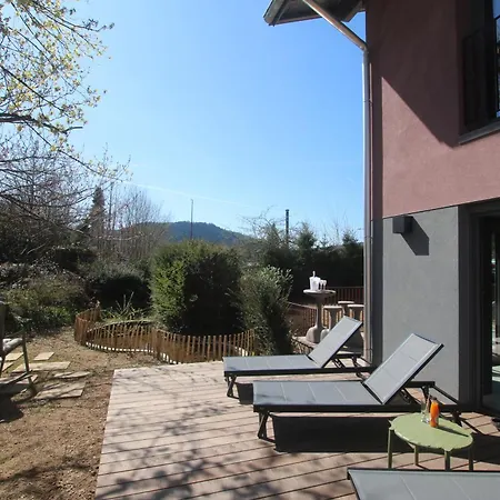 La Loge Aux Loups, Contemporaine Avec Piscine Interieure, Sauna, Local Skis Et Velos, A 100 M Du Gerardmer