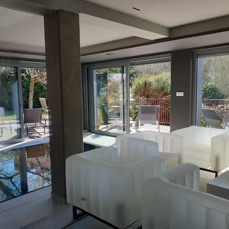 Villa La Loge Aux Loups, Contemporaine Avec Piscine Interieure, Sauna, Local Skis Et Velos, A 100 M Du *