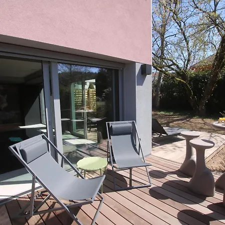 La Loge Aux Loups, Contemporaine Avec Piscine Interieure, Sauna, Local Skis Et Velos, A 100 M Du Villa *