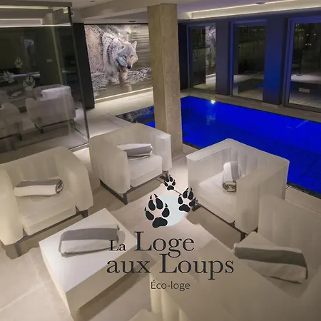 La Loge Aux Loups, A 100 M Du Lac, Piscine Interieure, Sauna, Cheminee, Local Skis Velos * ג'רארדמר