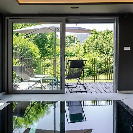 La Loge Aux Loups, A 100 M Du Lac, Piscine Interieure, Climatisation, Local Velos Villa