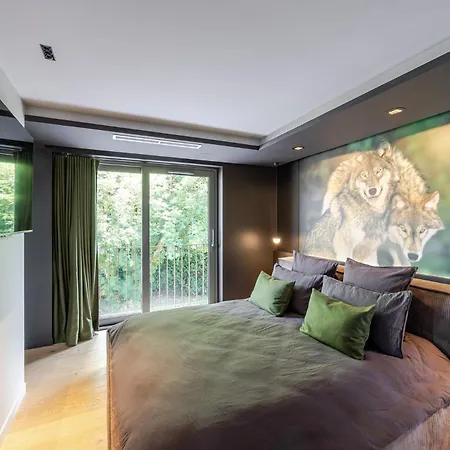 La Loge Aux Loups, A 100 M Du Lac, Piscine Interieure, Sauna, Cheminee, Local Skis Velos