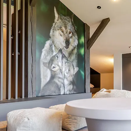 La Loge Aux Loups, A 100 M Du Lac, Piscine Interieure, Sauna, Cheminee, Local Skis Velos וילה *