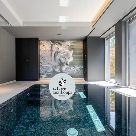 La Loge Aux Loups, A 100 M Du Lac, Piscine Interieure, Sauna, Cheminee, Local Skis Velos *